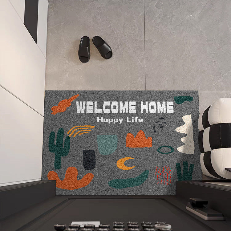 Geometric Pattern Floor Mat