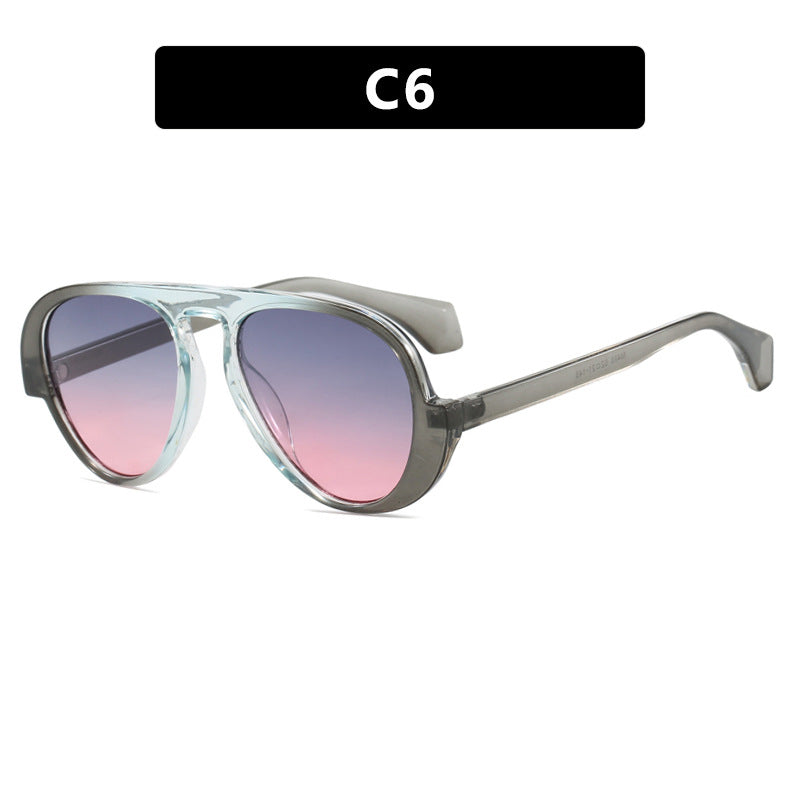 Women's sunglasses with unique retro frame and UV protection Stornfield