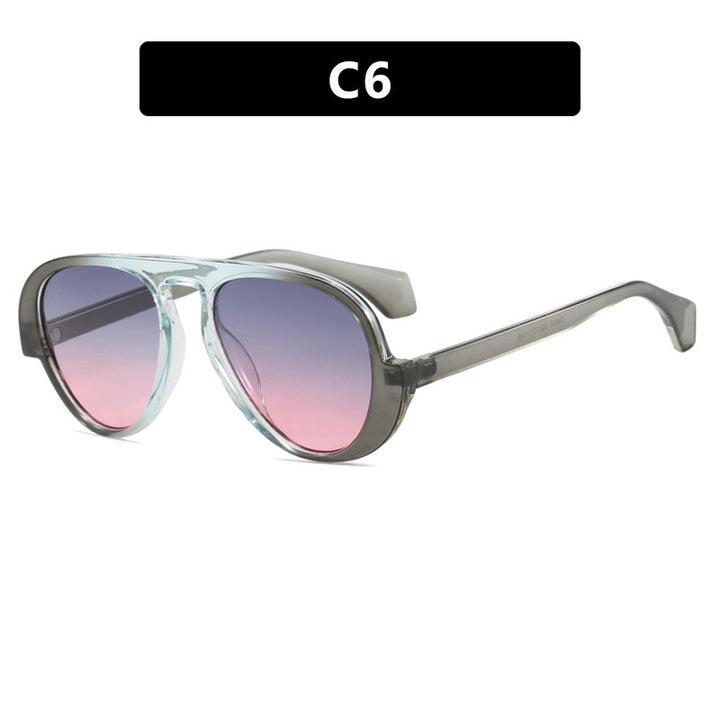 Women's sunglasses with unique retro frame and UV protection Stornfield