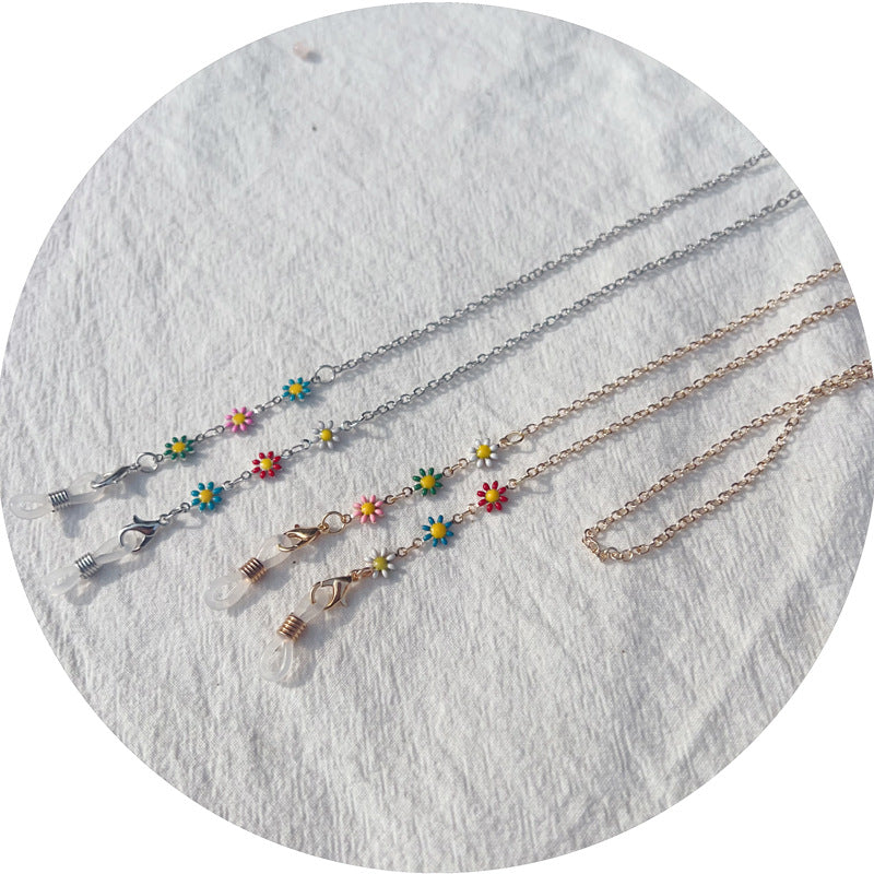 Floral-Accented Eyewear Chain Stornfield