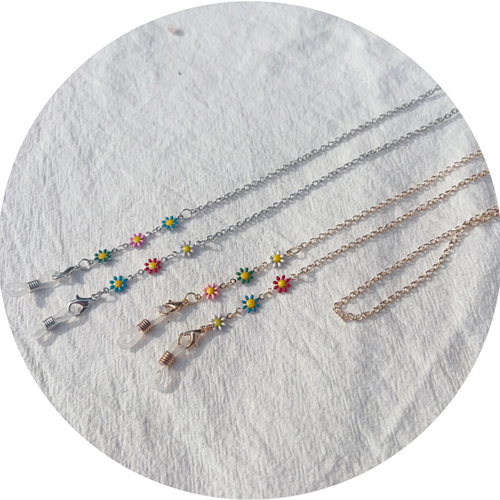 Floral-Accented Eyewear Chain Stornfield