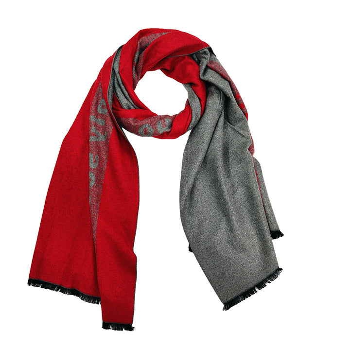 Ladies Elegant and Warm Scarf with Geometric Pattern Stornfield
