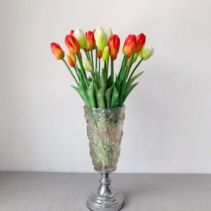 Lifelike Tulip Flower Arrangement
