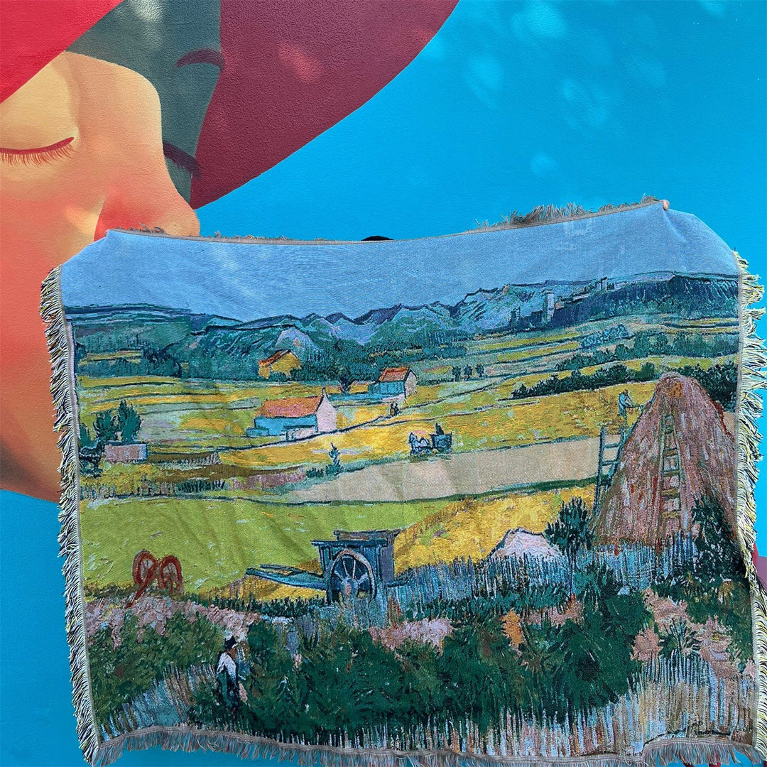 Artistic Graphic Throw Blanket