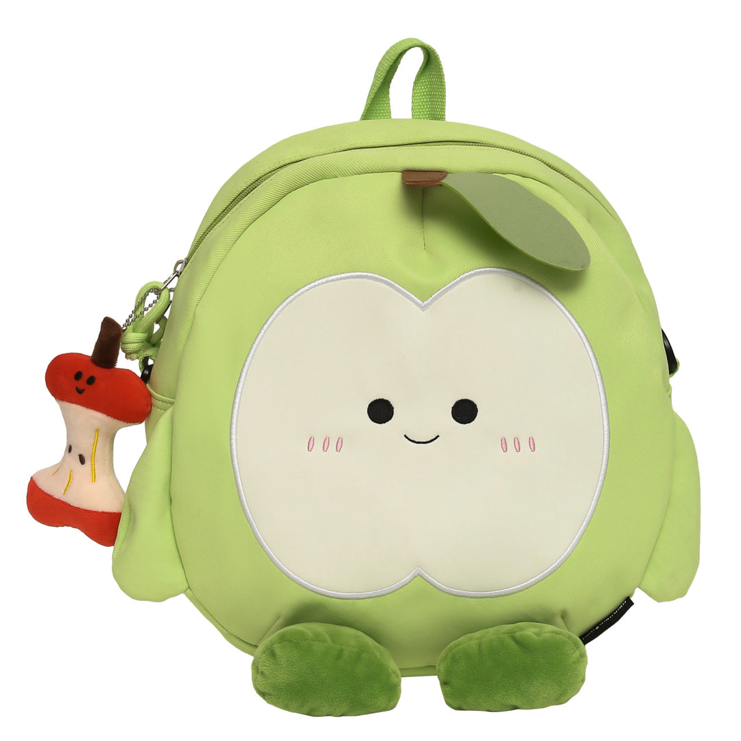 Plush backpack with apple motif Stornfield