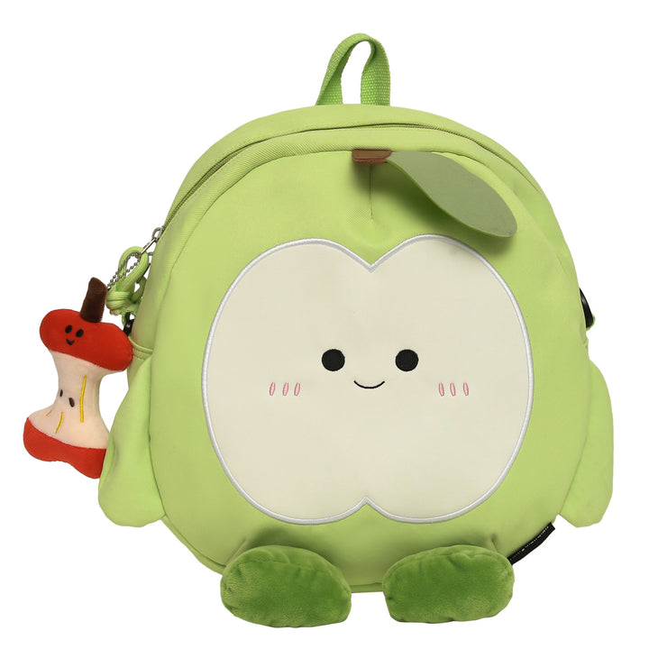 Plush backpack with apple motif Stornfield