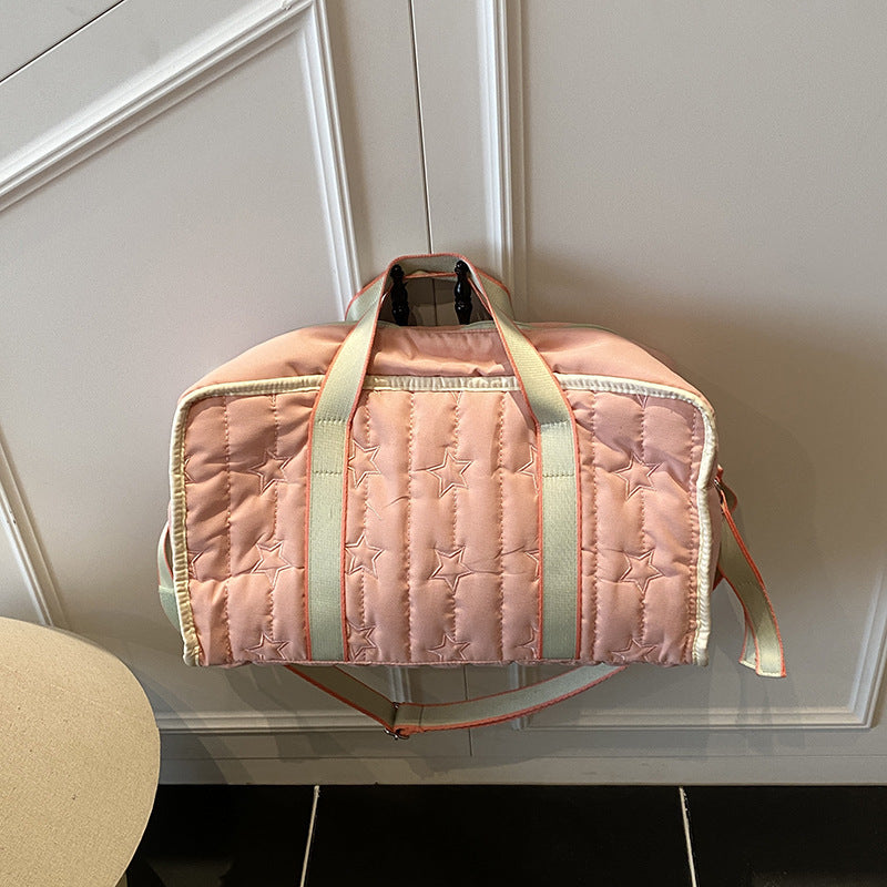 Stylish Quilted Duffel Bag Stornfield