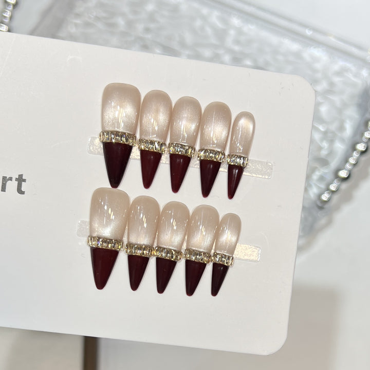 Elegant Stiletto Nail Art Set