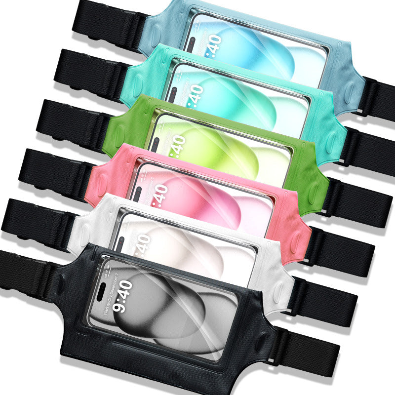 Waist bag with transparent phone pouch Stornfield