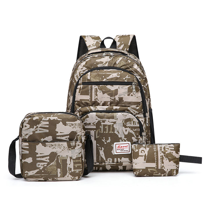 Sporty backpack with practical accessories Stornfield
