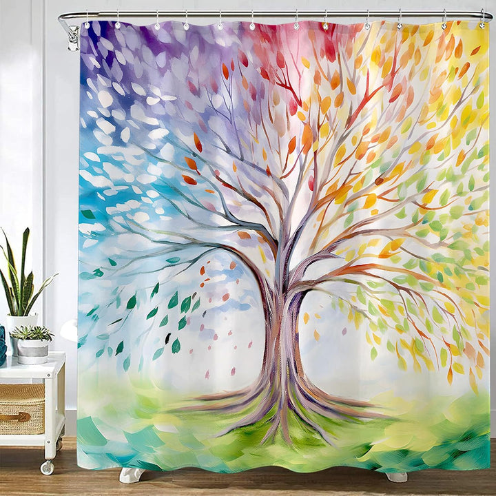 Ocean-Theme Shower Curtain Stornfield