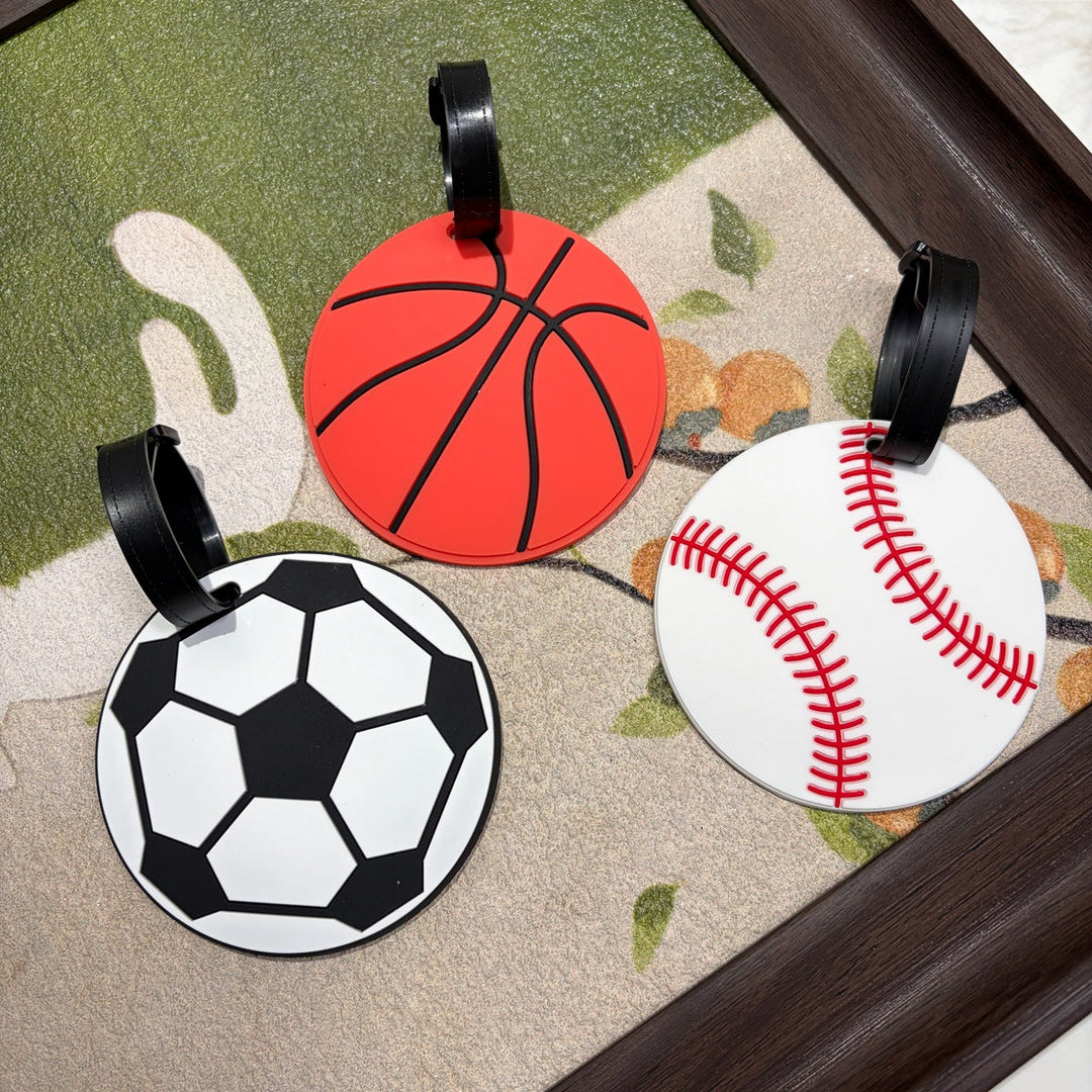 Basketball-Themed Luggage Tag Stornfield