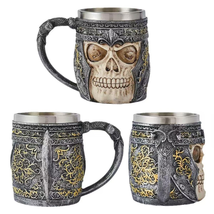 Beer mug with skull design Stornfield