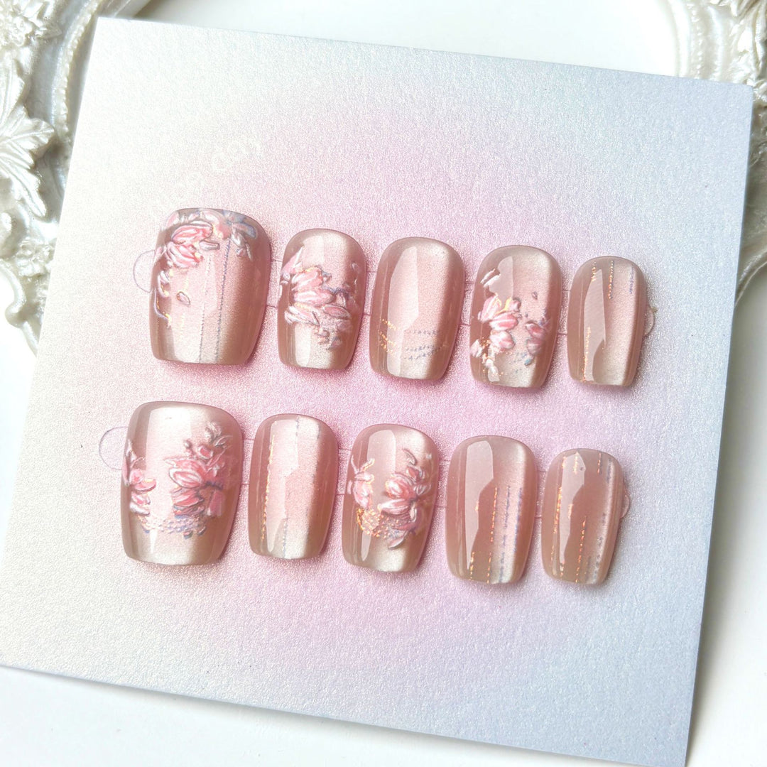 Artistic Floral Nail Art Kit