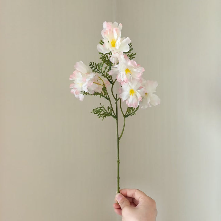 Realistic Blooming Floral Stem