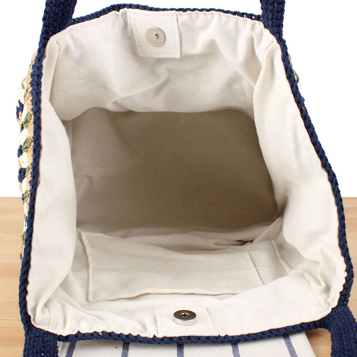 Crochet Tote Bag with Unique Pattern Stornfield