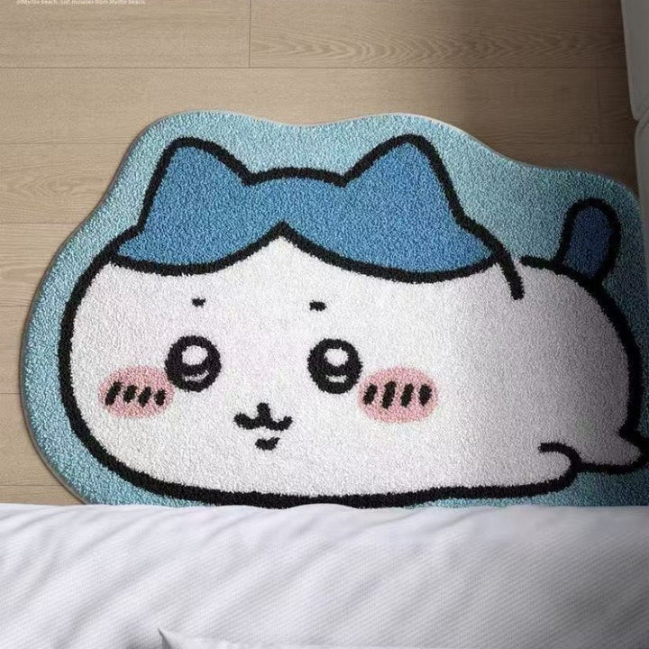 Cute Cartoon Animal-Themed Plush Bath Mat