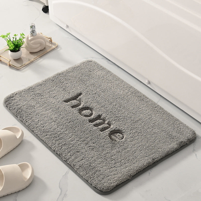 Plush Bathroom Rug with Home Design Stornfield