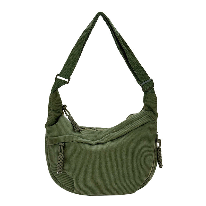 Shoulder bag with artistic fan design Stornfield