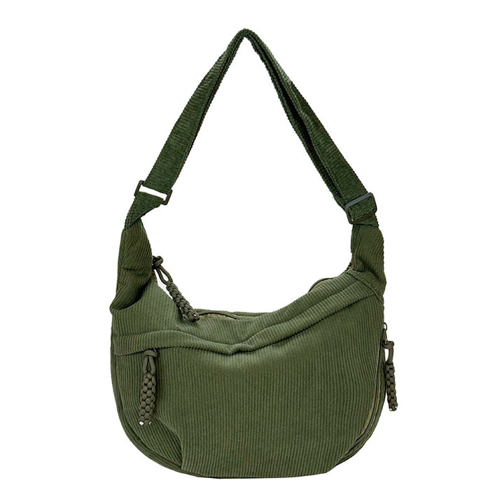 Shoulder bag with artistic fan design Stornfield
