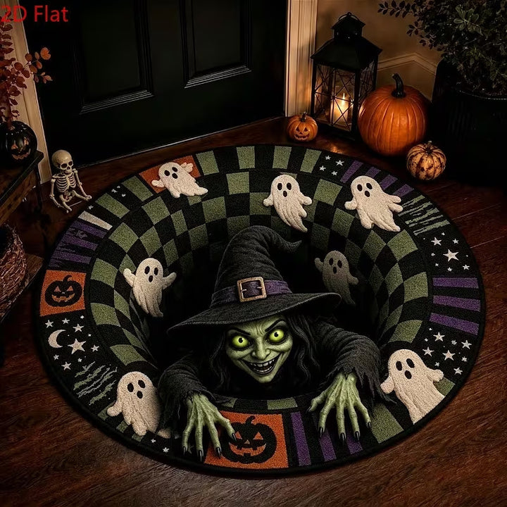 Halloween-Themed Decorative Area Rug