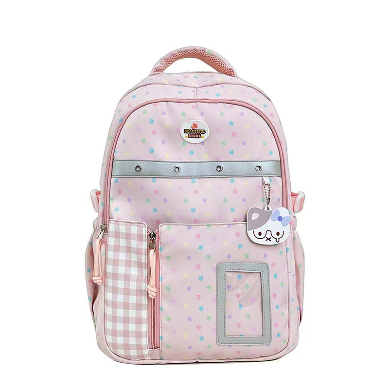Multi-Pocket Patterned Backpack Stornfield