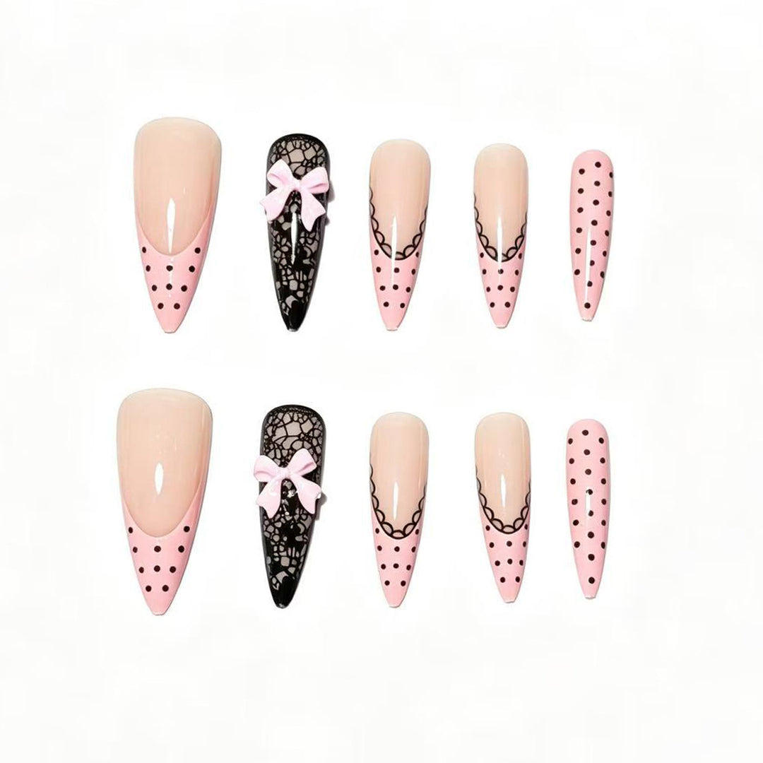 Chic Elegant Press-On Nail Tips Stornfield