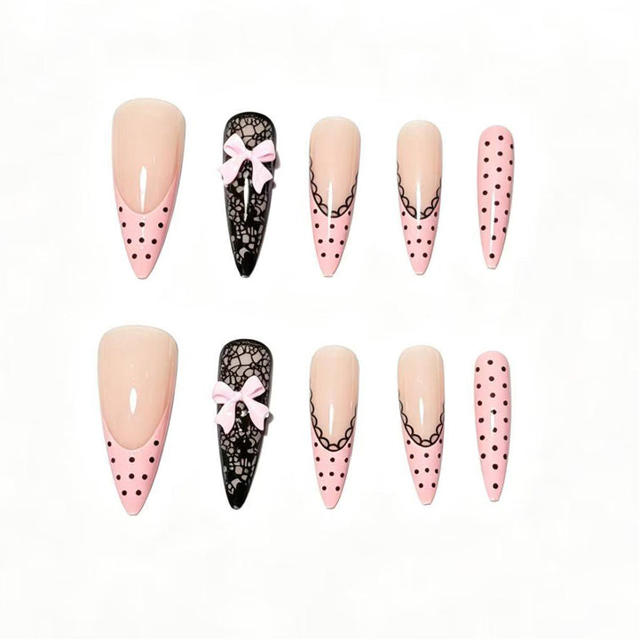 Chic Elegant Press-On Nail Tips Stornfield