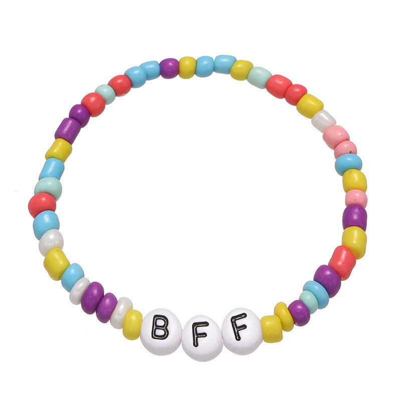 Colorful Beaded Friendship Bracelet Stornfield
