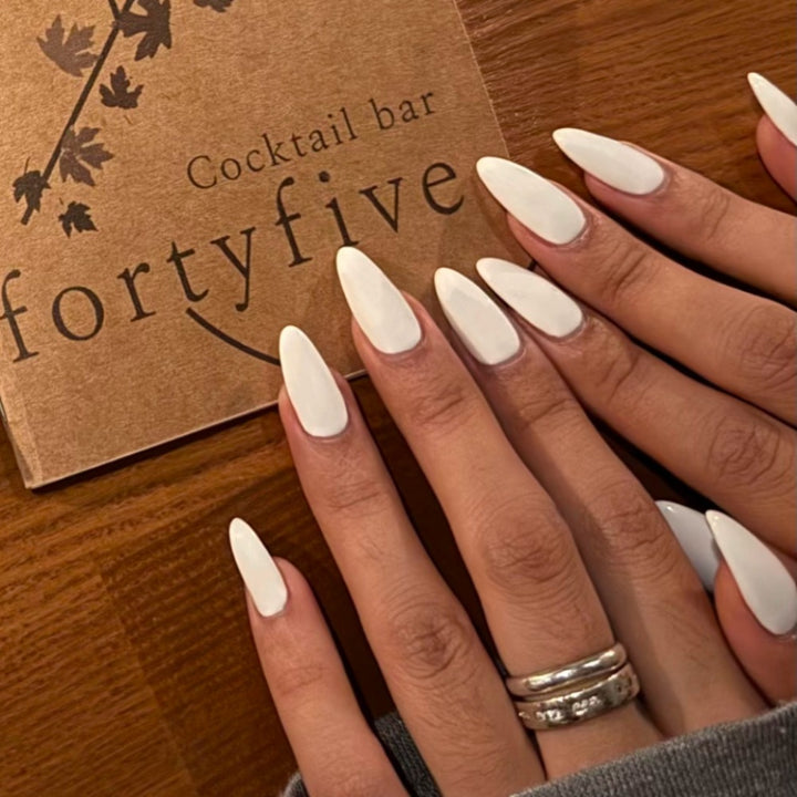 Matte Finish Press-On Nail Set Stornfield