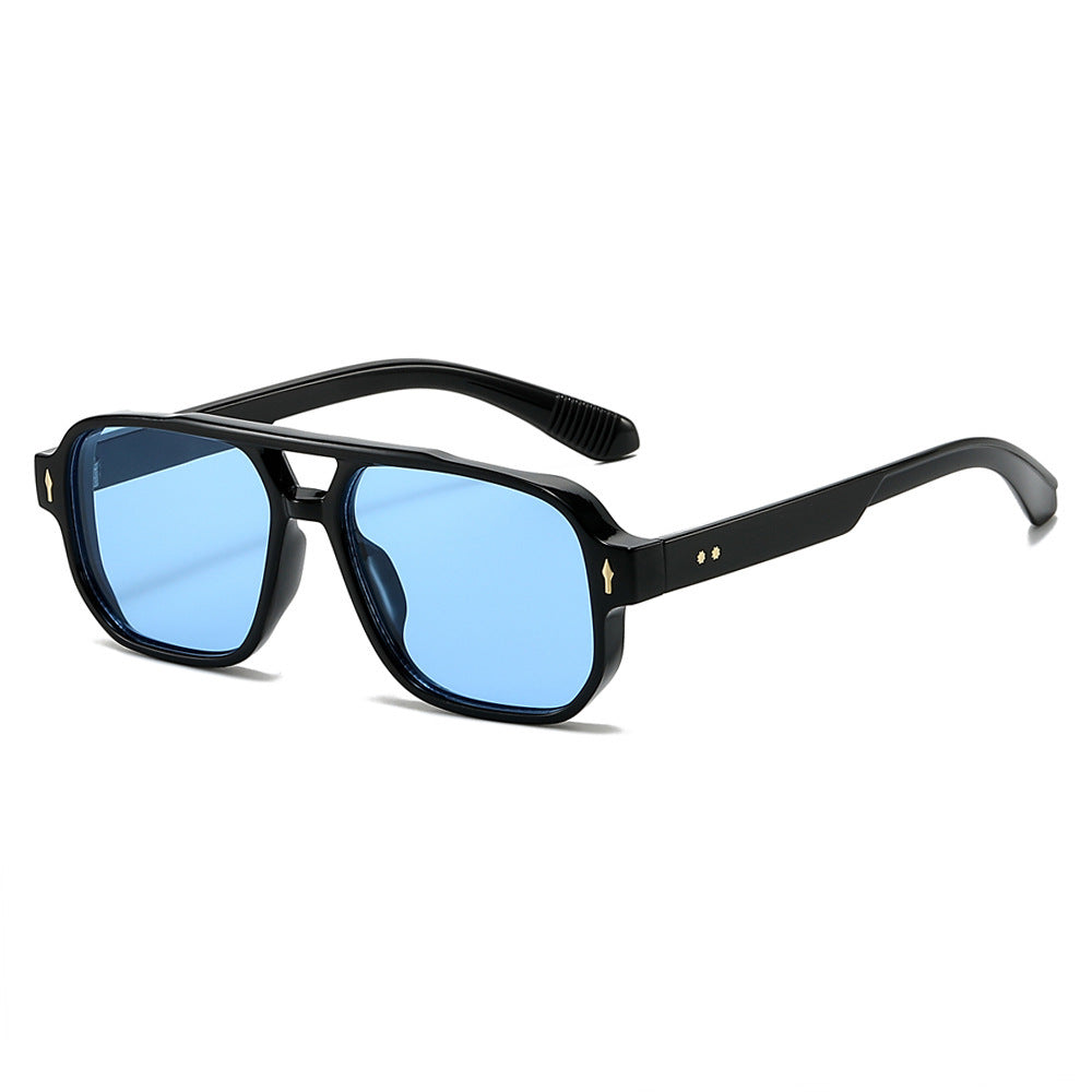 Oversized Geometric Sunglasses with Enhanced UV Protection Stornfield
