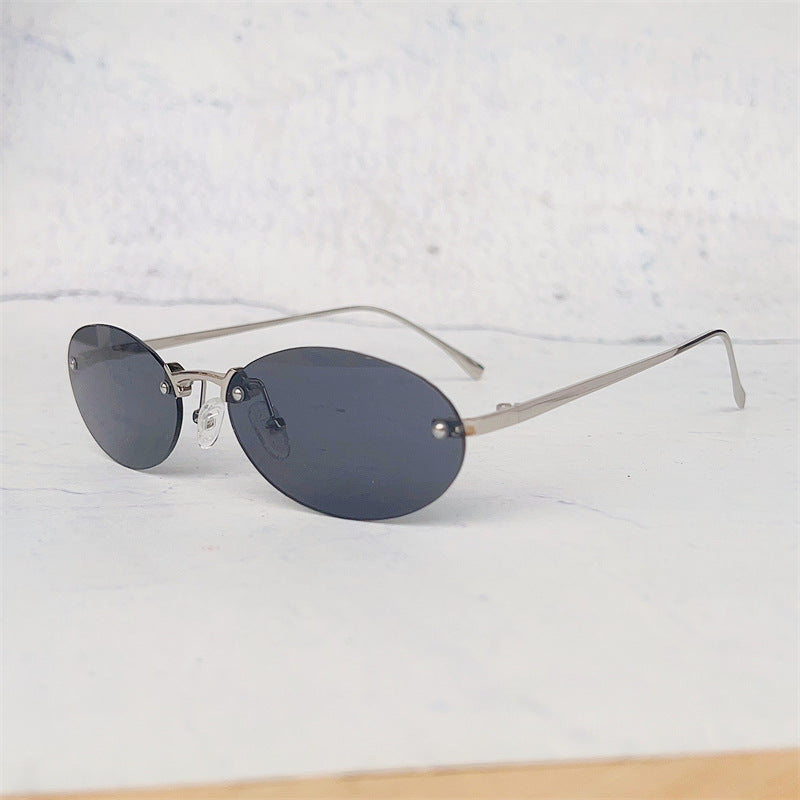 Minimalist Oval Frame Glasses Stornfield