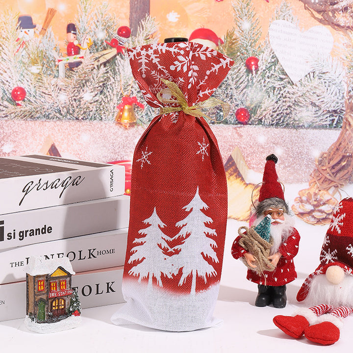 Gift bag with festive gnome motif Stornfield