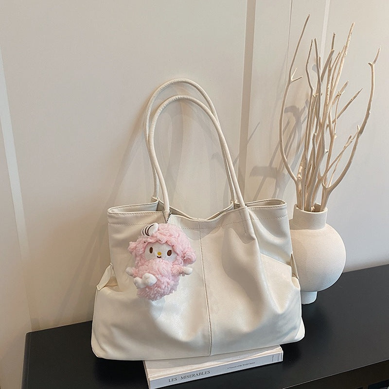 Luxurious Faux Leather Tote Bag