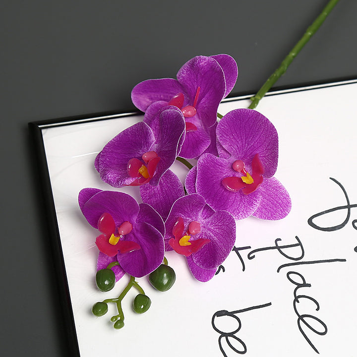 Lifelike Orchid Flower Stem
