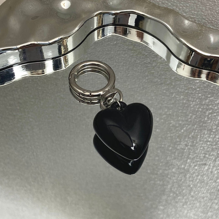 Heart-Shaped Charm Keychain Stornfield