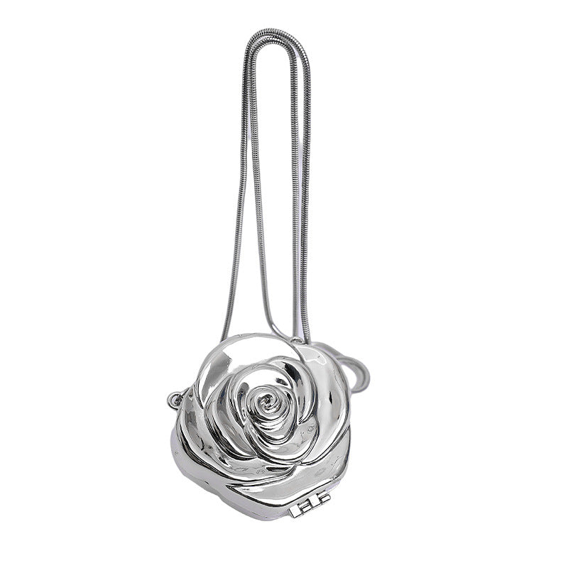 Elegantly Crafted Rose-Shaped Crossbody Bag Stornfield