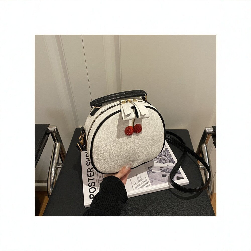 Playful Cherry-Themed Handbag