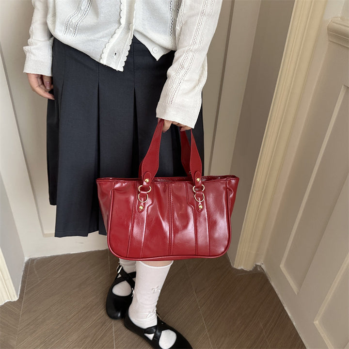 Elegant Structured Tote Handbag