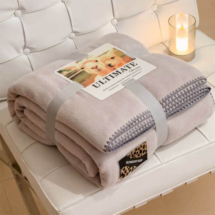 Ultra-Soft Fleece Throw Blanket