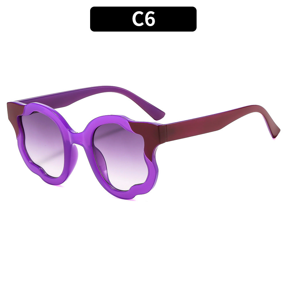 Floral Shaped Sunglasses