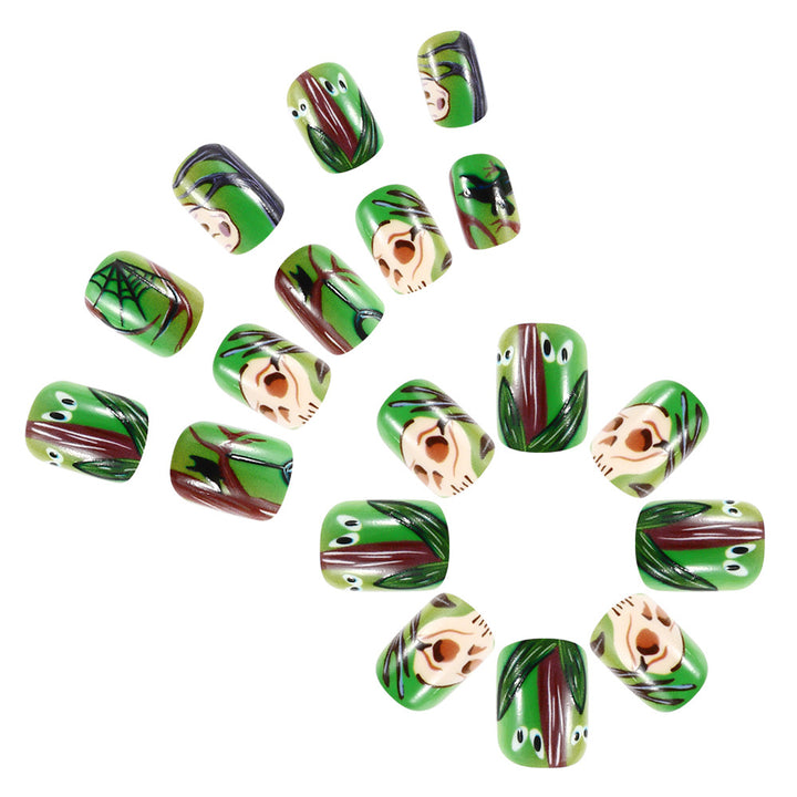 Artistic Botanical Nail Art Design Stornfield