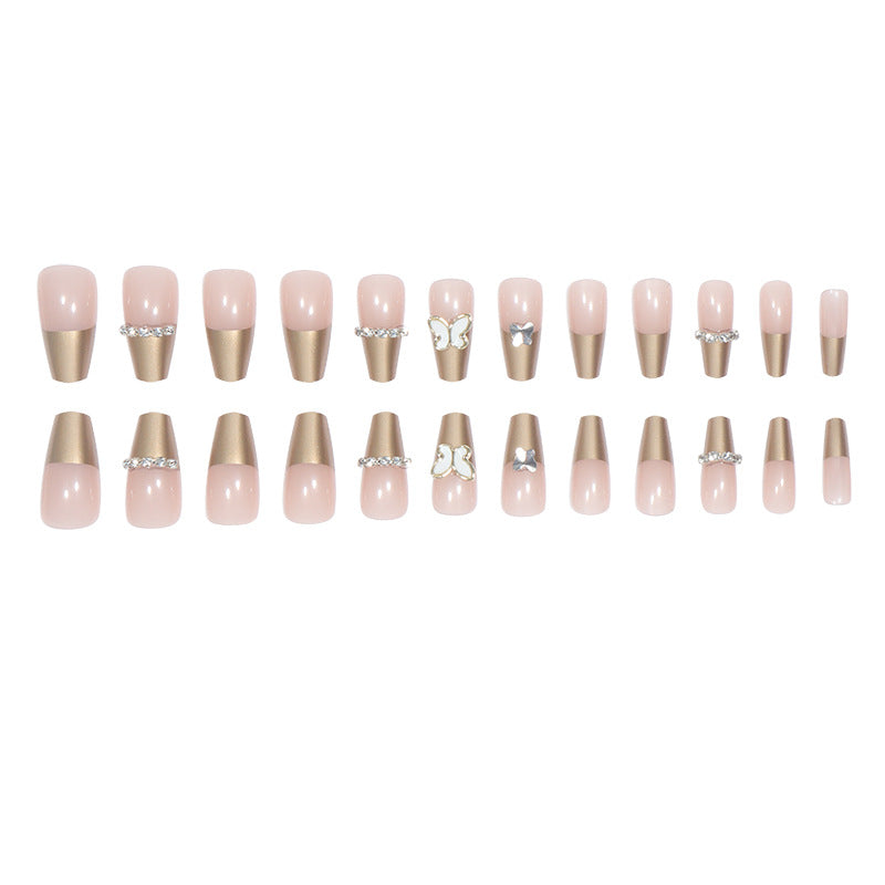 Artistic Press-On Nail Art Set Stornfield