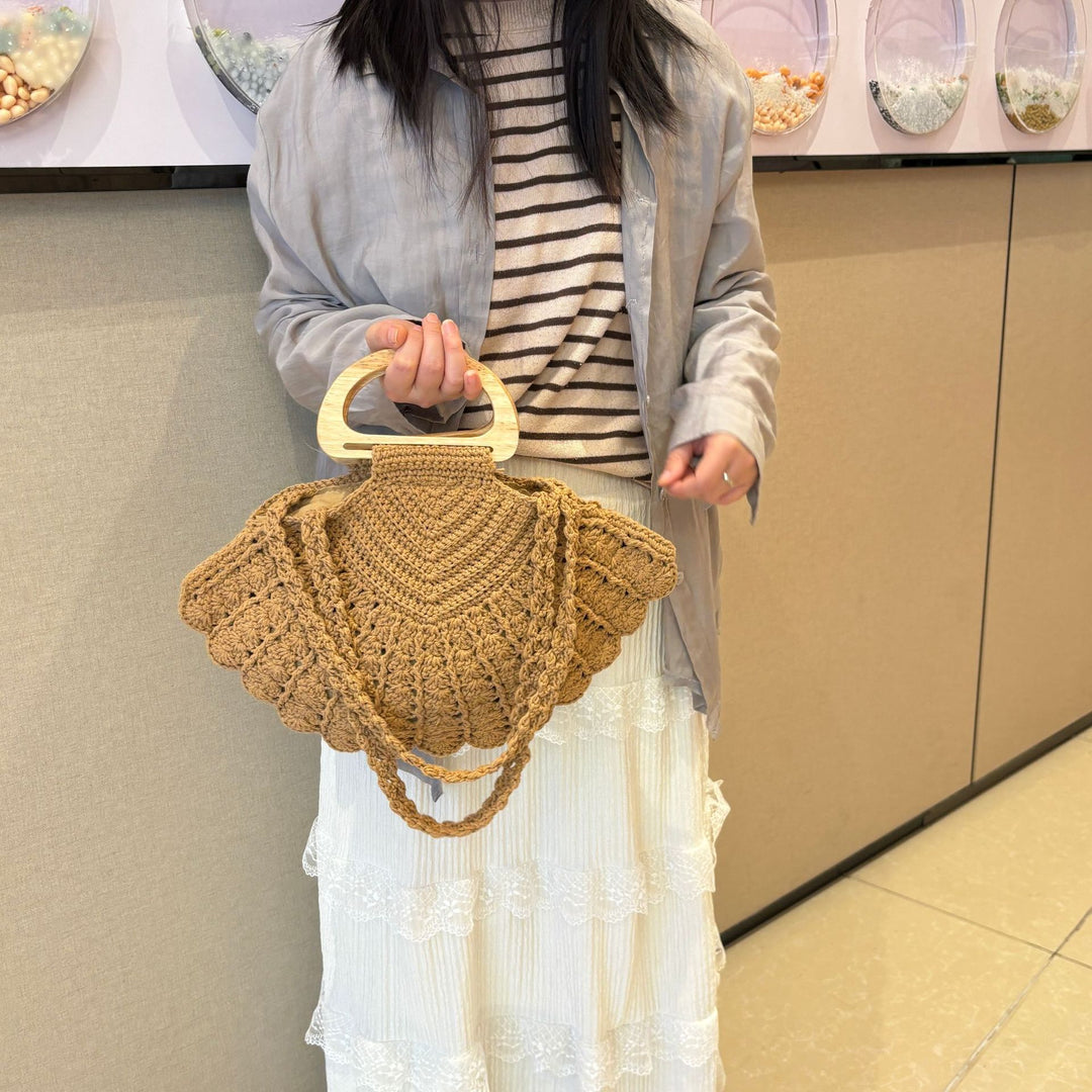 Hand-knotted shoulder bag Stornfield