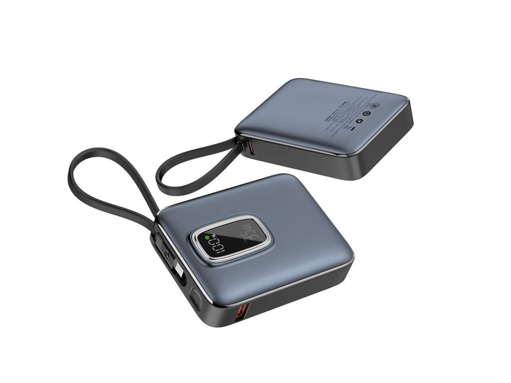 Portable power bank with integrated LED display and fast charging function Stornfield