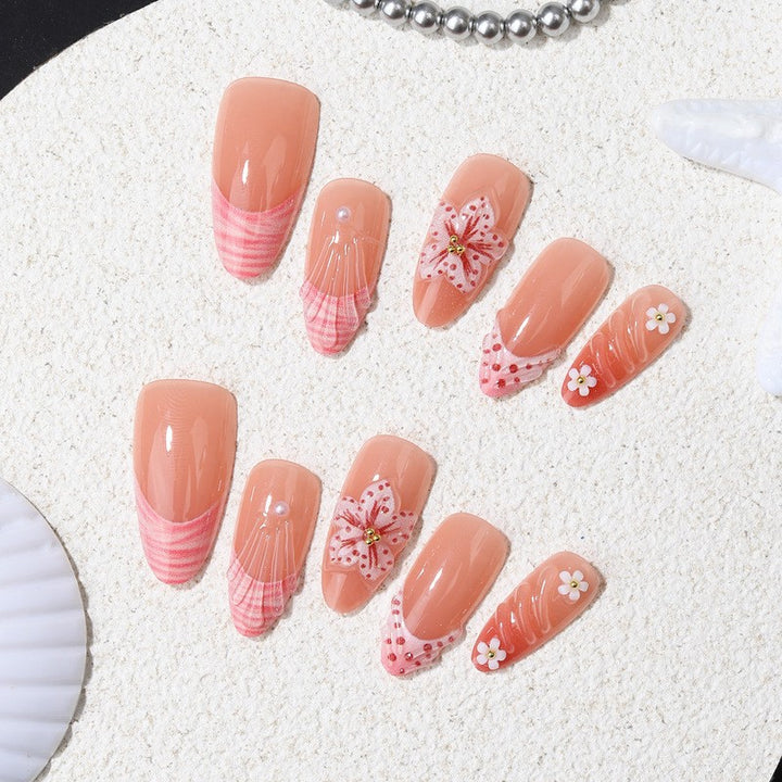 Artistic Hand-Painted Nail Art Stornfield