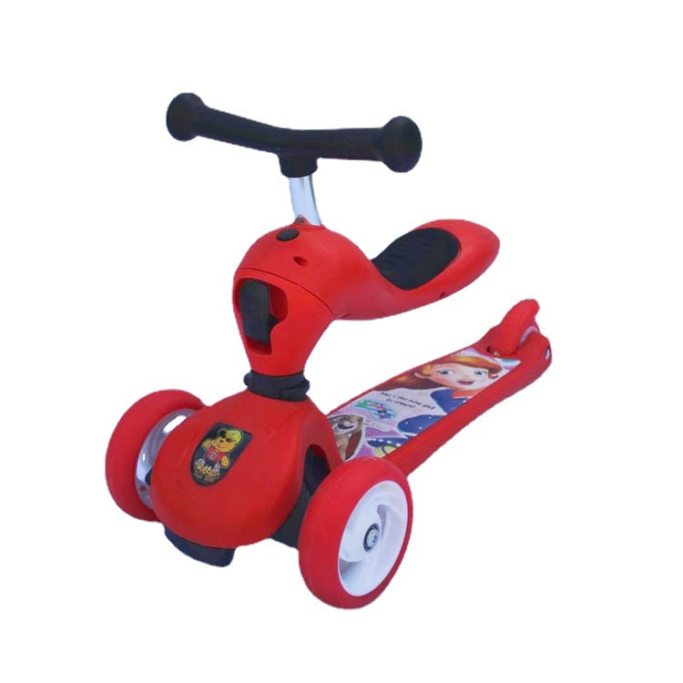 Innovative Lean-to-Steer Kick Scooter Stornfield