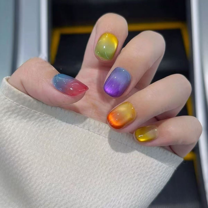 Gradient Ombre Press-On Nails Stornfield