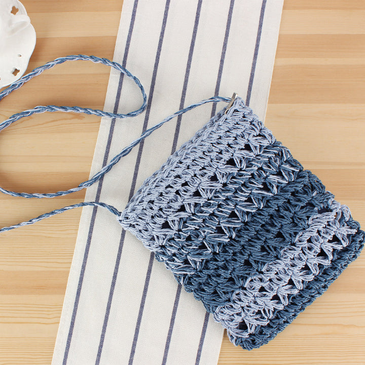 Handbag Made of Braided Natural Material with Unique Structure Design Stornfield