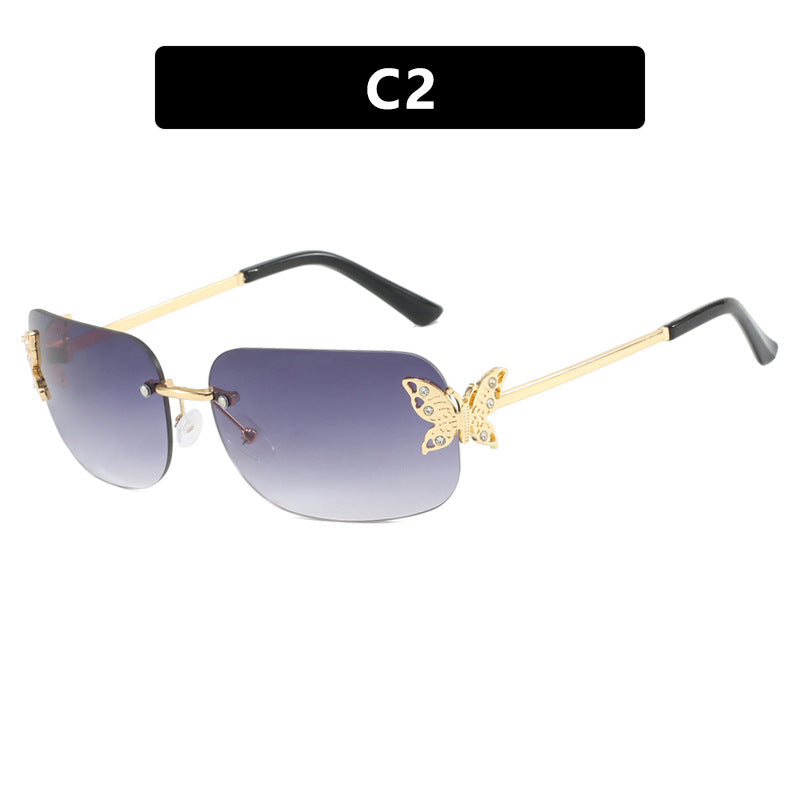 Ladies fashionable sunglasses with delicate butterfly design and protective lenses Stornfield